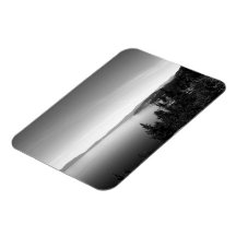 Lake View Rectangular Magnet