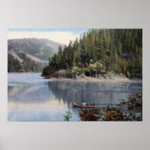 Lake Waha Idaho near Lewiston Posters