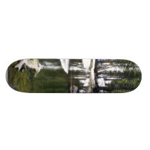 Lakes Snow Trees Forrests Skate Deck