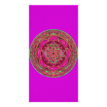 Lakshmi_Yantra_mandala Picture Card
