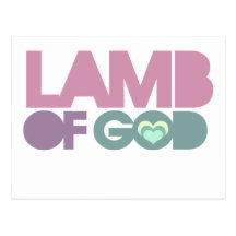 Lamb of God Postcard