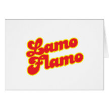 Lamo Flamo Greeting Cards