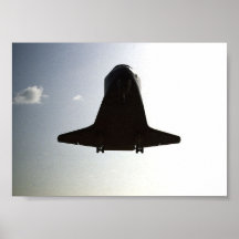 Landing of Space Shuttle Columbia (STS-52) Posters