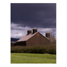 Landscape Of Napa Winery Homes Postcard
