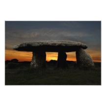 Lanyon Quoit, Cornwall, England Photo Print
