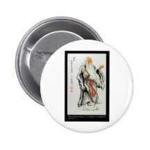 Lao Tzu Nature Never Hurries Quote Gifts & Tees Button