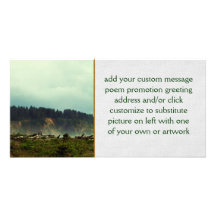 LaPush, Washington Personalized Photo Card