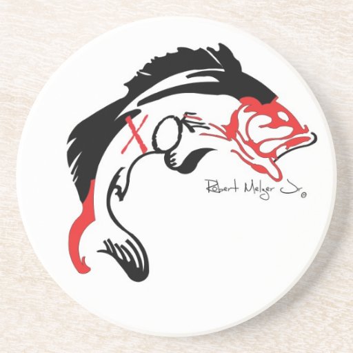 Large Mouth Bass Coaster