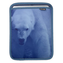Large Polar Bear iPad Sleeve
