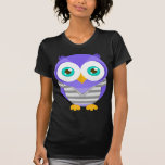 Larry the Purple Owl (Original) T-shirts