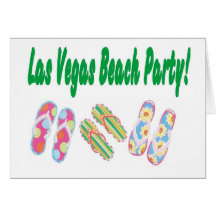 Las Vegas Beach Party! Cards  At our favourite res