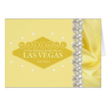 Las Vegas Bridal Shower Card