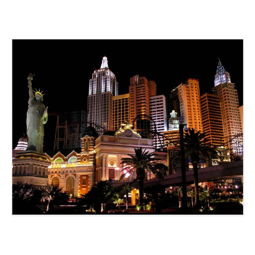 Las Vegas Casino Strip, Nevada Post Card