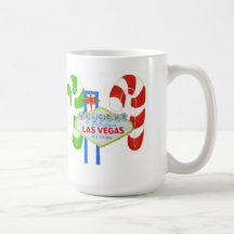 Las Vegas Christmas Mugs
