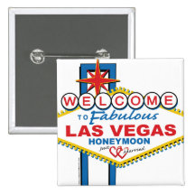 Las Vegas Honeymoon/Save the Date Button
