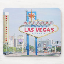 Las Vegas JUST MARRIED Mousepad