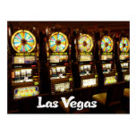 Las Vegas, Nevada Casino Slot Machines Postcard