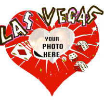 Las Vegas Red Heart Photo Photo Cut Out
