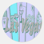 Las Vegas Retro Sticker