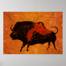 Lascaux Bison Posters