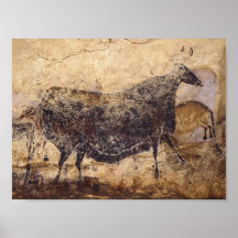 Lascaux Cave painting Posters