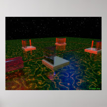 Laser Bench 001 Posters