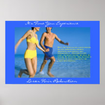 Laser Hair Marketing, Couple Running Print
