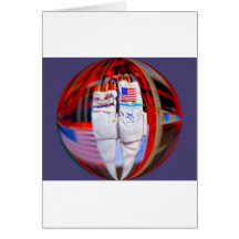 Last 9-11 Beams Greeting Card