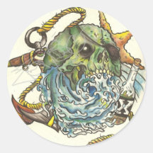 Last Voyage Round Sticker