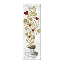 Latte Love Canvas Prints