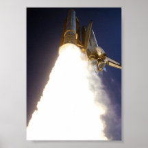 Launch of Space Shuttle Columbia (STS-52) Posters