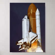 Launch of Space Shuttle Columbia (STS-62) Posters