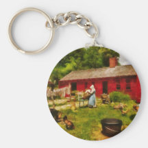 Laundry - Old School Laundry Keychains