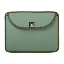 Laurel Green Macbook Pro Flap Sleeve MacBook Pro Sleeves