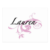 Lauren Post Card