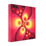lava fire fractal design canvas prints