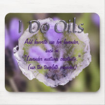 Lavendar and Lace Mouse Pads