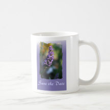 Lavendar - Save The Date Mug