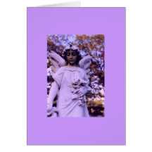 Lavender Angel Greeting Cards
