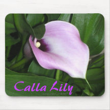 Lavender Calla Lily Mousepads