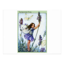 Lavender Fairy Post Cards