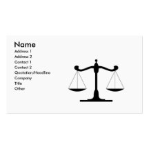 Law Businesscard Business Card Templates