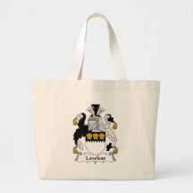 Lawless Family Crest Tote Bag
