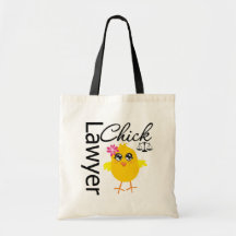 Lawyer Chick Canvas Bag