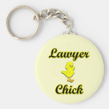 Lawyer Chick Keychains
