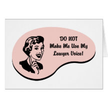 Lawyer Voice Card