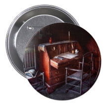 Lawyer - Writer - Where law began Pinback Button