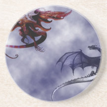 Le ballet des dragons - dessous de verres