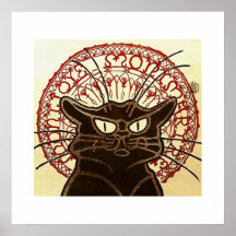Le Chat Noir, Vente Hôtel Drouot Print