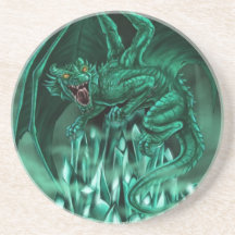 Le dragon mena�ant - dessous de verres